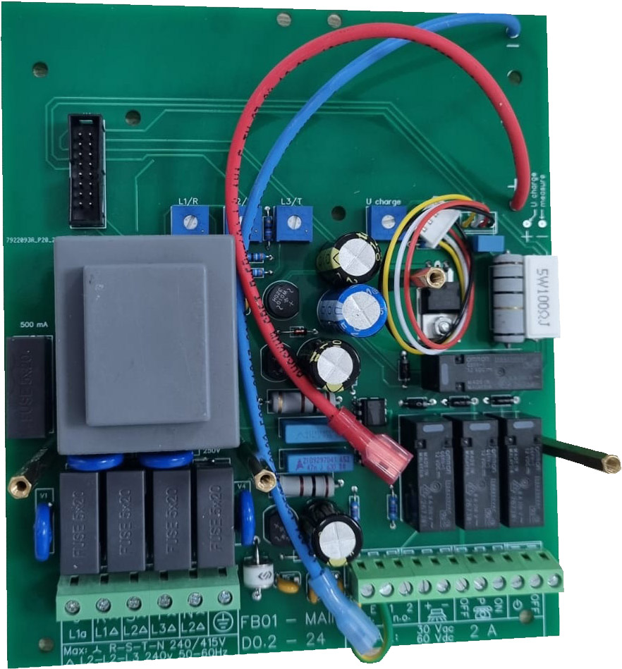 Плата основная блока аварийной сигнализации БС (FB.01 главная плата D0)
